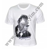 Ucuz ve Kaliteli Mustafa Kemal Atatürk T-shirt