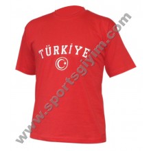 Babalar Günü bayrak baskılı tişört