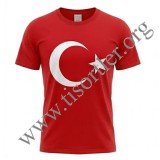 29 Ekim Bayrak baskılı Tişört